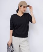 【アイシービー/iCB】の【洗える】レーヨンブレンド ドルマンスリーブニット 人気、トレンドファッション・服の通販 founy(ファニー) ファッション Fashion レディースファッション Fashion for Women トップス・カットソー Cut & Sew Tops ニット Knit Tops & Sweaters 洗える Machine Washable サマー Summer, Summer Style シルク Silk, 100% Silk セーター Sweater, Knitwear 半袖 Short Sleeve, Half Sleeve A/W・秋冬 Autumn/Winter 2024年 2024 エレガント 上品 Elegant 2024-2025秋冬・A/W Autumn/Winter 2024–25 AW24–25 thumbnail ブラック系|ID: prp329100004528227 ipo3291000000033005561