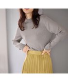 【エニィファム/any FAM】の【洗濯機可】ランダムリブハイネックニット 人気、トレンドファッション・服の通販 founy(ファニー) ファッション Fashion レディースファッション Fashion for Women トップス・カットソー Cut & Sew Tops ニット Knit Tops & Sweaters おすすめ Recommended / Our Picks インナー Innerwear シンプル Simple, Minimal セーター Sweater, Knitwear ハイネック High Neck, Mock Neck フィット Fit, Slim Fit ベーシック Basic, Essential ロング Long, Long-Length A/W・秋冬 Autumn/Winter thumbnail グレー|ID: prp329100004528230 ipo3291000000033410507