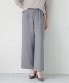 【ジェイ プレス/J.PRESS】の【洗える】サイロウォッシャブル2wayストライプ ワイド パンツ グレーストライプ系1|ID: prp329100004528233 ipo3291000000035571214