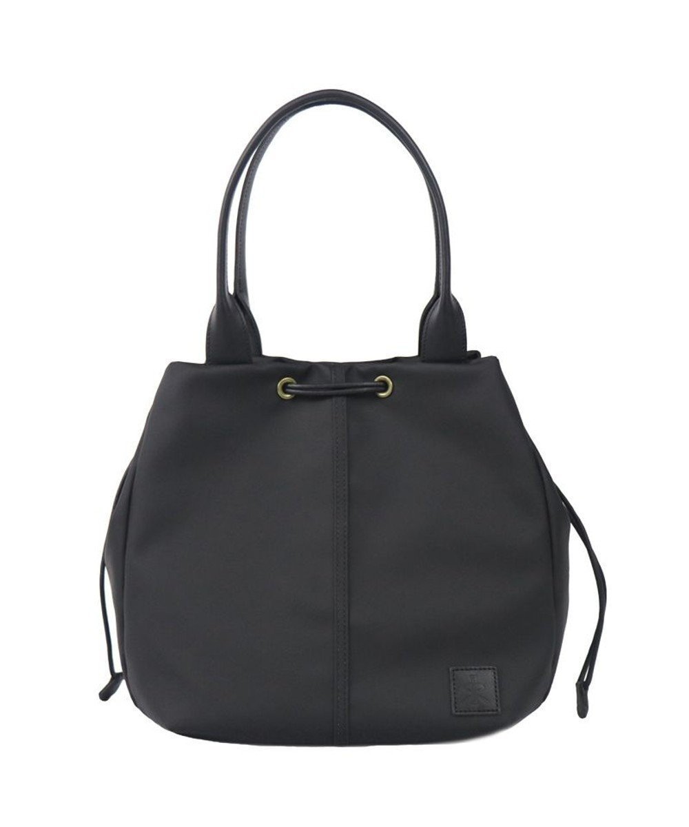 【レガロフェリーチェ/Regalo Felice】の【水や汚れに強い / A4サイズ対応】巾着トート / REGALO インテリア・キッズ・メンズ・レディースファッション・服の通販 founy(ファニー) 　ファッション　Fashion　レディースファッション　Fashion for Women　バッグ　Bags　キーホルダー　Keychain, Key Holder　傘　Umbrella, Parasol　巾着　Drawstring Bag, Kinchaku　軽量　Lightweight, Ultra Light　スタイリッシュ　Stylish, Fashionable　センター　Center, Center Line　ダメージ　Distressed, Destroyed　フォルム　Silhouette, Form　ポケット　Pocket, Pocket Detail　マグネット　Magnet, Magnetic Closure　旅行　Travel　ビジネス 仕事 通勤　Business / Work / Commuting　BK(ブラック)|ID: prp329100004528247 ipo3291000000033552447