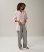 【エイトン/ATON】の50/3 ORGANIC SMOOTH テーパードニットパンツ 人気、トレンドファッション・服の通販 founy(ファニー) ファッション Fashion レディースファッション WOMEN パンツ Pants インド India オーガニック Organic 春 Spring ジャケット Jacket ダウン Down テーパード Tapered ワイド Wide S/S・春夏 Ss・Spring/Summer おすすめ Recommend 夏 Summer thumbnail TOP GRAY|ID: prp329100004528255 ipo3291000000032019897