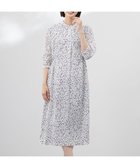 【ジェイ プレス/J.PRESS】の【洗える】スパンローンフラワープリント ワンピース オフベース系|ID: prp329100004528269 ipo3291000000036287283