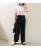 【アンフィーロ 自由区/UNFILO】のサマーセットアップ ワイドパンツ ブラック|ID: prp329100004528276 ipo3291000000035525450