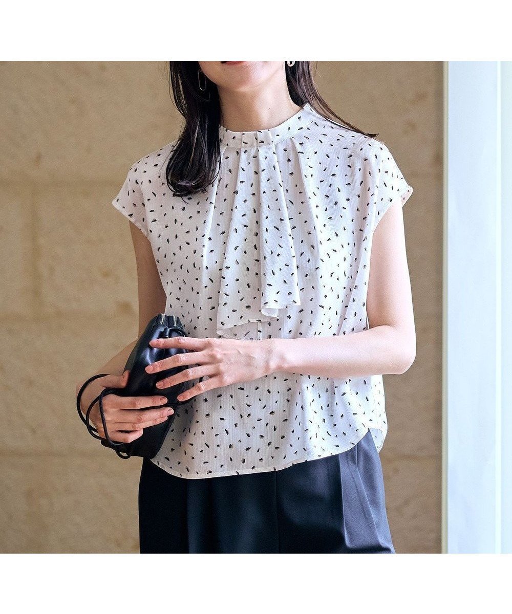 【エニー/ANY】のボウタイブラウス 人気、トレンドファッション・服の通販 founy(ファニー) 　ファッション　Fashion　レディースファッション　Fashion for Women　トップス・カットソー　Cut & Sew Tops　シャツ・ブラウス・オフィスカジュアル　Elegant Blouses & Button-Ups　インナー　Innerwear　ジャケット　Jacket, Outerwear　スーツ　Suit, Formalwear　セットアップ　Set-Up, Coordinated Outfit　ダウン　Down, Puffer　デニム　Denim, Jeans Material　エレガント 上品　Elegant　夏　Summer　春　Spring　S/S・春夏　SS, Spring/Summer, Warm Season　洗える　Machine Washable　ビジネス 仕事 通勤　Business / Work / Commuting　 other-1|ID: prp329100004528306 ipo3291000000033715003