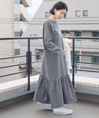 【アメリカンホリック/AMERICAN HOLIC】のロゴティアードカットワンピース Charcoal Gray|ID: prp329100004528309 ipo3291000000032730818