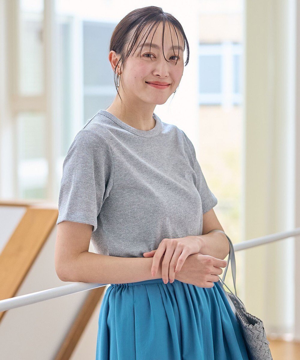 【エニー/ANY】のラメテレコTシャツ 人気、トレンドファッション・服の通販 founy(ファニー) 　ファッション　Fashion　レディースファッション　Fashion for Women　トップス・カットソー　Cut & Sew Tops　シャツ・ブラウス・オフィスカジュアル　Elegant Blouses & Button-Ups　ロングTシャツ・Tシャツ　Longline T-Shirts & Tees　カットソー・ベーシックTシャツ　Cut-and-Sewn Tops / Stretch Tees & Basics　おすすめ　Recommended / Our Picks　インナー　Innerwear　カットソー　Cut and Sewn Top　シンプル　Simple, Minimal　テレコ　Ribbed, Rib Stitch　デニム　Denim, Jeans Material　トレンド　Trend, Trending Now　ボトム　Bottoms, Lower Wear　エレガント 上品　Elegant　夏　Summer　春　Spring　S/S・春夏　SS, Spring/Summer, Warm Season　 other-1|ID: prp329100004528313 ipo3291000000035648714