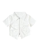 【ウィゴー/WEGO】のフロントギャザーWジップT オフホワイト|ID: prp329100004528328 ipo3291000000032020219