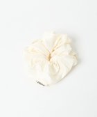 【ウィゴー/WEGO】のLサテンBIGシュシュ オフホワイト|ID: prp329100004528344 ipo3291000000032730880
