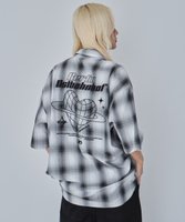 【ウィゴー/WEGO】のグラフィックオンブレチェックシャツ(SS) 人気、トレンドファッション・服の通販 founy(ファニー) ファッション Fashion レディースファッション Ladies' Fashion Online トップス・カットソー Tops/Tshirt シャツ/ブラウス Shirts/Blouses 春 Spring グラフィック Graphic スマホ Smartphone トレンド Trend 半袖 Short Sleeve 羽織 Haori メンズ Mens ワイド Wide S/S・春夏 Ss・Spring/Summer おすすめ Recommend 夏 Summer |ID:prp329100004528365