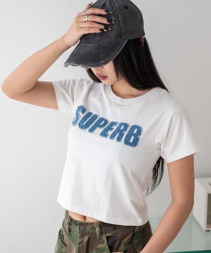 【ウィゴー/WEGO】のデニムロゴT インテリア・キッズ・メンズ・レディースファッション・服の通販 founy(ファニー) https://founy.com/ ファッション Fashion レディースファッション WOMEN トップス・カットソー Tops/Tshirt シャツ/ブラウス Shirts/Blouses ロング / Tシャツ T-Shirts カットソー Cut and Sewn NEW・新作・新着・新入荷 New Arrivals カットソー Cut And Sew スマホ Smartphone デニム Denim ボトム Bottom 半袖 Short Sleeve 夏 Summer 定番 Standard 春 Spring S/S・春夏 Ss・Spring/Summer |ID: prp329100004528374 ipo3291000000032020391