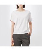 【ジェイ プレス/J.PRESS】の【WEB限定カラーあり・洗える】コットンスムース フレンチスリーブ カットソー グレージュ系|ID: prp329100004528399 ipo3291000000032020502