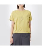 【ジェイ プレス/J.PRESS】の【WEB限定カラーあり・洗える】コットンスムース フレンチスリーブ カットソー ピスタチオ系|ID: prp329100004528399 ipo3291000000032020507