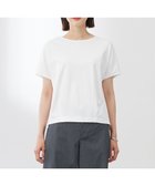 【ジェイ プレス/J.PRESS】の【WEB限定カラーあり・洗える】コットンスムース フレンチスリーブ カットソー ホワイト系|ID: prp329100004528399 ipo3291000000035572556