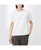 【ジェイ プレス/J.PRESS】の【WEB限定カラーあり・洗える】コットンスムース ハシゴレース カットソー ホワイト系|ID: prp329100004528408 ipo3291000000032020557