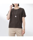 【ジェイ プレス/J.PRESS】の【WEB限定カラーあり・洗える】コットンスムース ハシゴレース カットソー 【WEB限定カラー】ダークブラウン系|ID: prp329100004528408 ipo3291000000032020560