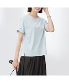 【ジェイ プレス/J.PRESS】の【WEB限定カラーあり・洗える】コットンスムース ハシゴレース カットソー アクアグリーン系|ID: prp329100004528408 ipo3291000000035699932