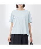 【ジェイ プレス/J.PRESS】の【洗える】コットンスムース バック プリーツ カットソー アクアグリーン系|ID: prp329100004528415 ipo3291000000032020589