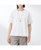 【ジェイ プレス/J.PRESS】の【洗える】コットンスムース バック プリーツ カットソー ホワイト系|ID: prp329100004528415 ipo3291000000033642773