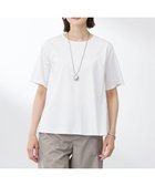 【ジェイ プレス/J.PRESS】の【洗える】コットンスムース バック プリーツ カットソー ホワイト系|ID: prp329100004528415 ipo3291000000035727437