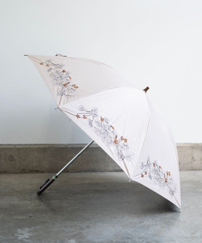 【アンドウール/AND WOOL】の〈一級遮光生地・晴雨兼用〉スミレ刺繍の日傘 (長傘タイプ) インテリア・キッズ・メンズ・レディースファッション・服の通販 founy(ファニー) https://founy.com/ ファッション Fashion レディースファッション WOMEN 傘 / レイングッズ Umbrellas/Rainwear 傘 Umbrella サマー Summer 日傘 Parasol NEW・新作・新着・新入荷 New Arrivals |ID: prp329100004528431 ipo3291000000032020645