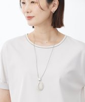 【ジェイ プレス/J.PRESS】のマーブルオーバルネックレス 人気、トレンドファッション・服の通販 founy(ファニー) ファッション Fashion レディースファッション WOMEN ジュエリー Jewelry ネックレス Necklaces アクセサリー Accessories オーバル Oval シルバー Silver シンプル Simple ネックレス Necklace マーブル Marble メタル Metal リュクス Luxe 夏 Summer |ID:prp329100004528442