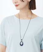 【ジェイ プレス/J.PRESS】のマーブルオーバルネックレス ネイビー系|ID: prp329100004528442 ipo3291000000032344527