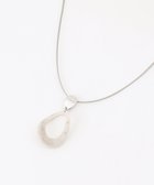 【ジェイ プレス/J.PRESS】のマーブルオーバルネックレス ライトグレー系|ID: prp329100004528442 ipo3291000000032344532