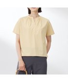 【ジェイ プレス/J.PRESS】の【洗える・接触冷感】プレーティングジャージー バンドカラー カットソー マリーゴールド系|ID: prp329100004528444 ipo3291000000035558304