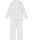 【ウィング/Wing】の【肌感®パジャマ】 長袖・長ズボン ピマ綿100% やわらかな肌ざわり 水玉柄 ウィング/ワコール EP3002 グレー|ID: prp329100004528448 ipo3291000000032020725