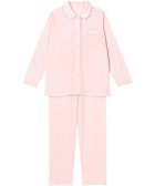 【ウィング/Wing】の【肌感®パジャマ】 長袖・長ズボン ピマ綿100% やわらかな肌ざわり 水玉柄 ウィング/ワコール EP3002 ピンク|ID: prp329100004528448 ipo3291000000032020727