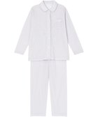 【ウィング/Wing】の【肌感®パジャマ】 長袖・長ズボン ピマ綿100% やわらかな肌ざわり 水玉柄 ウィング/ワコール EP3002 グレー|ID: prp329100004528448 ipo3291000000032765340