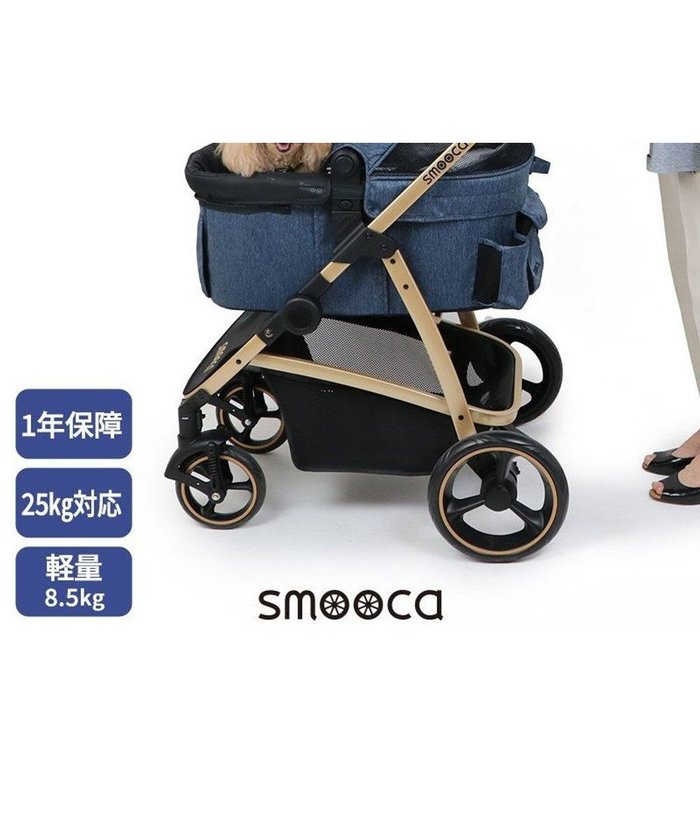 【ペットパラダイス/PET PARADISE / GOODS】のsmooca プレミアム ペットカート 《デニム調》 インテリア・キッズ・メンズ・レディースファッション・服の通販 founy(ファニー) https://founy.com/ コンパクト Compact 軽量 Lightweight デニム Denim 猫 Cat フラップ Flap プレミアム Premium ボックス Box メッシュ Mesh ラップ Wrap 送料無料 Free Shipping 犬 Dog スーツケース キャリーケース Suitcase ホーム・キャンプ・アウトドア・お取り寄せ Home,Garden,Outdoor,Camping Gear ペットグッズ Pet Supplies |ID: prp329100004529484 ipo3291000000032025362