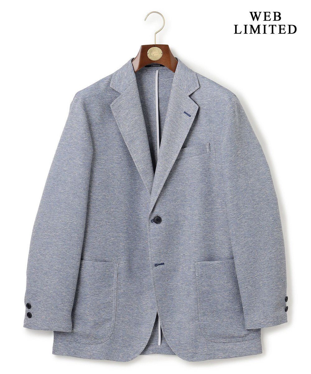 【ジェイ プレス/J.PRESS / MEN】の暑い中でも共にしたくなる理由がある【WEB限定】【吸水速乾 / 洗える / 超軽量 / ストレッチ】ブリーザブルレノクロス シャツジャケット インテリア・キッズ・メンズ・レディースファッション・服の通販 founy(ファニー) 　ファッション　Fashion　メンズファッション　Fashion for Men　アウター　Men's Coats Outerwear　テーラードジャケット　Tailored Jackets & Blazers　インナー　Innerwear　ウォッシャブル　Machine Washable　春　Spring　洗える　Machine Washable　吸水　Absorbent, Quick-Dry　軽量　Lightweight, Ultra Light　ジャケット　Jacket, Outerwear　ストレッチ　Stretch, Stretchy Fabric　バランス　Balance, Style Balance　リラックス　Relax, Relaxed Fit　S/S・春夏　SS, Spring/Summer, Warm Season　夏　Summer　エレガント 上品　Elegant　ビジネス 仕事 通勤　Business / Work / Commuting　サックスブルー系|ID: prp329100004529498 ipo3291000000032447992