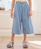【エニファム/any FAM / KIDS】のシャンブレー ガウチョパンツ 人気、トレンドファッション・服の通販 founy(ファニー) ファッション Fashion キッズファッション KIDS ボトムス Bottoms/Kids ガウチョパンツ Gaucho Pants シャンブレー Chambray ポケット Pocket リボン Ribbon ワイド Wide 夏 Summer 春 Spring S/S・春夏 Ss・Spring/Summer thumbnail ブルー|ID: prp329100004529502 ipo3291000000032025433