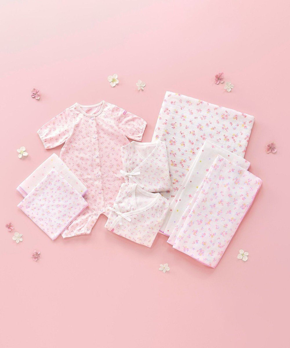 【ミキハウスホットビスケッツ/MIKI HOUSE HOT BISCUITS / KIDS】の出産準備セット 春夏用(総柄) 人気、トレンドファッション・服の通販 founy(ファニー) 　ファッション　Fashion　キッズファッション　KIDS　おすすめ　Recommend　コンビ　Combination　タオル　Towel　ハンカチ　Handkerchief　夏　Summer　日本製　Made In Japan　春　Spring　S/S・春夏　Ss・Spring/Summer　 other-1|ID: prp329100004529506 ipo3291000000032025443