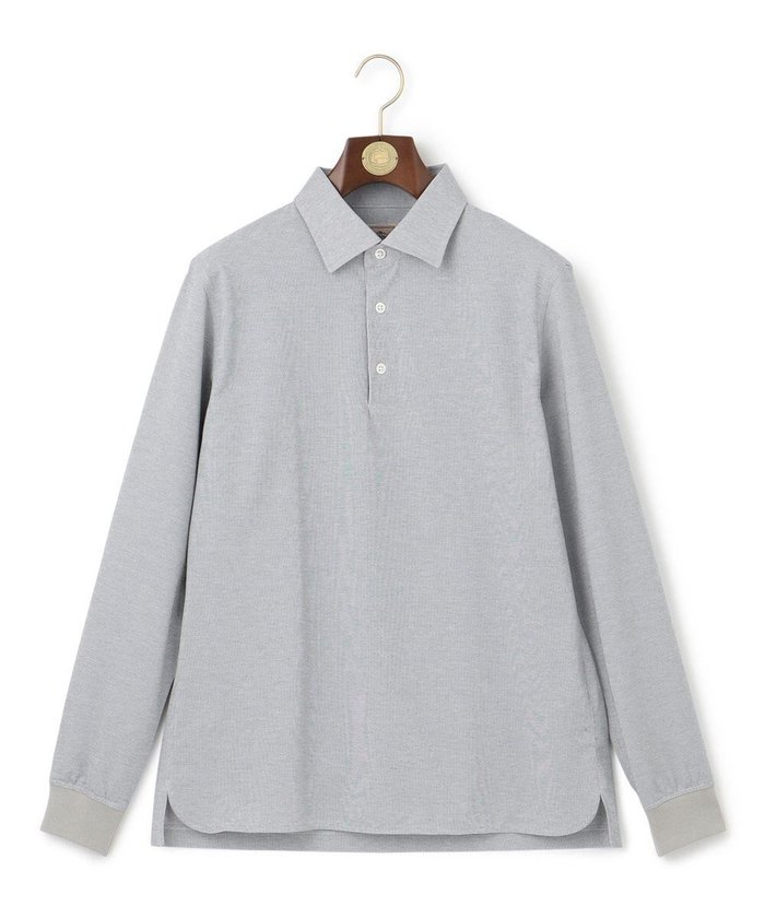 【ジェイ プレス/J.PRESS / MEN】の【新素材 / ビジネス対応可】ロングスリーブポロシャツ インテリア・キッズ・メンズ・レディースファッション・服の通販 founy(ファニー) https://founy.com/ ファッション Fashion メンズファッション Fashion for Men トップス・カットソー Cut & Sew Tops メンズシャツ Shirts ポロシャツ / きれいめカジュアルスタイル Polo Shirts インナー Innerwear 春 Spring ジャケット Jacket, Outerwear ストライプ Stripe, Striped Pattern チェック Check, Plaid, Tartan ドレス Dress, One-Piece フィット Fit, Slim Fit ポロシャツ Polo Shirt, Collared Tee レギュラー Regular, Standard Fit S/S・春夏 SS, Spring/Summer, Warm Season 再入荷 Restock / Back in Stock 夏 Summer ビジネス 仕事 通勤 Business / Work / Commuting |ID: prp329100004529519 ipo3291000000033330361