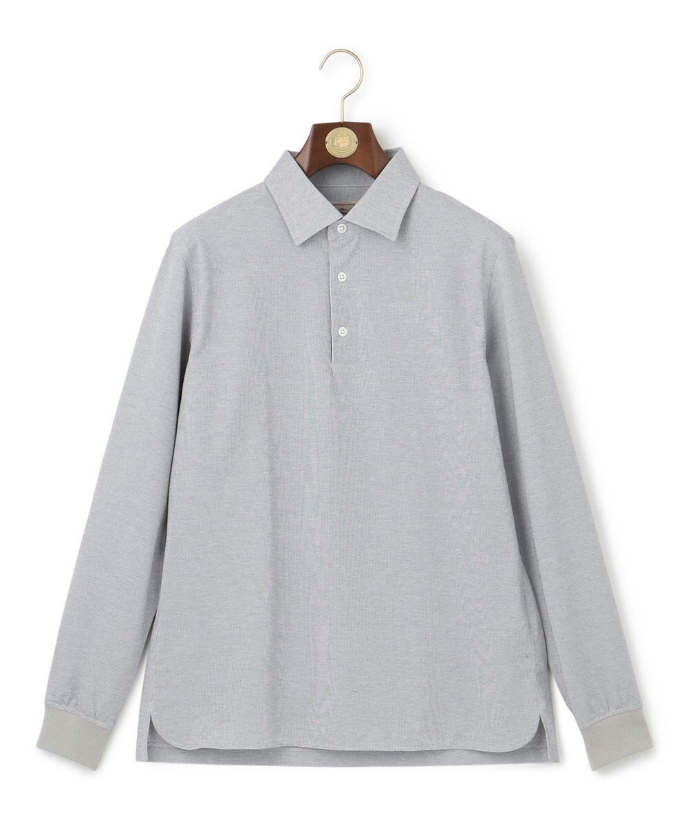 【ジェイ プレス/J.PRESS / MEN】の【新素材 / ビジネス対応可】ロングスリーブポロシャツ 人気、トレンドファッション・服の通販 founy(ファニー) 　ファッション　Fashion　メンズファッション　Fashion for Men　トップス・カットソー　Cut & Sew Tops　メンズシャツ　Shirts　ポロシャツ / きれいめカジュアルスタイル　Polo Shirts　インナー　Innerwear　春　Spring　ジャケット　Jacket, Outerwear　ストライプ　Stripe, Striped Pattern　チェック　Check, Plaid, Tartan　ドレス　Dress, One-Piece　フィット　Fit, Slim Fit　ポロシャツ　Polo Shirt, Collared Tee　レギュラー　Regular, Standard Fit　S/S・春夏　SS, Spring/Summer, Warm Season　再入荷　Restock / Back in Stock　夏　Summer　ビジネス 仕事 通勤　Business / Work / Commuting　 other-1|ID: prp329100004529519 ipo3291000000033330361