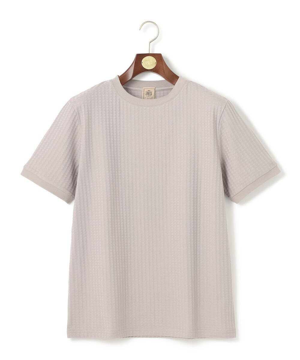 【ジェイ プレス/J.PRESS / MEN】のシンプルかつアクセントの効いたデザインが魅力【UVカット / 吸水速乾】【J.PRESS PREMIUM JERSEY】リンクスチドリTシャツ インテリア・キッズ・メンズ・レディースファッション・服の通販 founy(ファニー) 　ファッション　Fashion　メンズファッション　MEN　トップス・カットソー　Tops/Tshirt/Men　シャツ　Shirts　オーガニック　Organic　春　Spring　カットソー　Cut And Sew　吸水　Water Absorption　シンプル　Simple　フィット　Fit　無地　Plain Color　レギュラー　Regular　S/S・春夏　Ss・Spring/Summer　おすすめ　Recommend　夏　Summer　ビジネス 仕事 通勤　Business　ライトグレー系|ID: prp329100004529521 ipo3291000000032025500