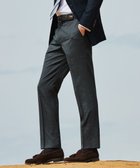 【五大陸/gotairiku / MEN】のロングセラー【洗える/折り目加工/シワになりにくい/ウエストアジャスター】ウォッシャブル サマーウール100%パンツ_限定色(ノータック)23/24年モデル グレー系4|ID: prp329100004529523 ipo3291000000032025518