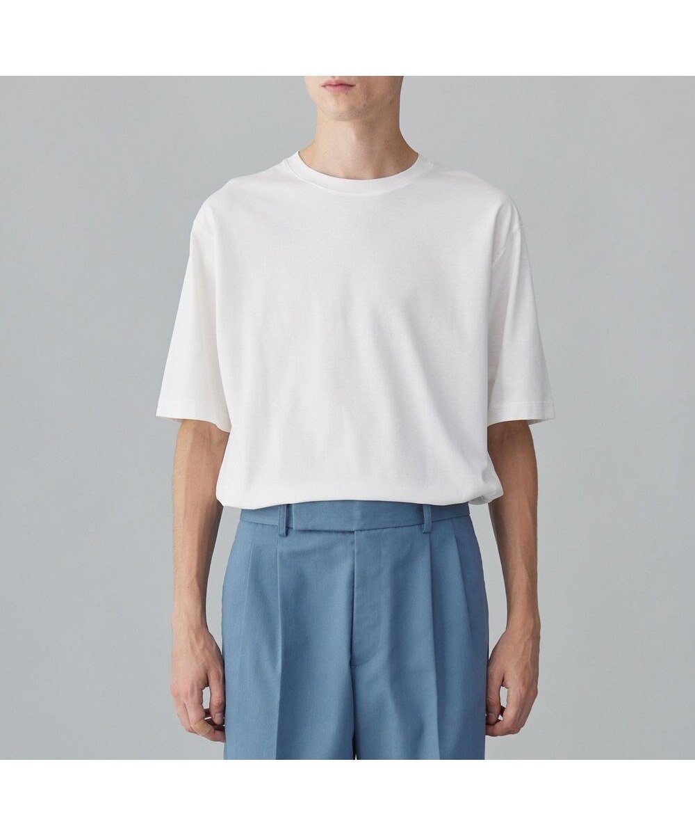 【アンフィーロ/UNFILO / MEN】の【新色追加】スマート ストレッチ TEE インテリア・キッズ・メンズ・レディースファッション・服の通販 founy(ファニー) 　ファッション　Fashion　メンズファッション　Men's Style Online　トップス・カットソー　Tops/Tshirt/Men　シャツ　Shirts　インナー　Inner　カットソー　Cut And Sew　コンパクト　Compact　シルケット　Mercerization　ジャケット　Jacket　ストレッチ　Stretch　スマート　Smart　ビジネス 仕事 通勤　Business　モダン　Modern　夏　Summer　春　Spring　S/S・春夏　Ss・Spring/Summer　白|ID: prp329100004529530 ipo3291000000032616547