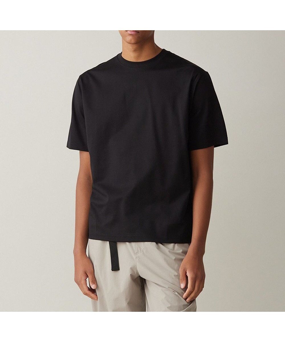 【アンフィーロ/UNFILO / MEN】の【新色追加】スマート ストレッチ TEE インテリア・キッズ・メンズ・レディースファッション・服の通販 founy(ファニー) 　ファッション　Fashion　メンズファッション　Men's Style Online　トップス・カットソー　Tops/Tshirt/Men　シャツ　Shirts　インナー　Inner　カットソー　Cut And Sew　コンパクト　Compact　シルケット　Mercerization　ジャケット　Jacket　ストレッチ　Stretch　スマート　Smart　ビジネス 仕事 通勤　Business　モダン　Modern　夏　Summer　春　Spring　S/S・春夏　Ss・Spring/Summer　黒|ID: prp329100004529530 ipo3291000000032616551