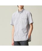 【ジェイ プレス/J.PRESS / MEN】の【クールマックス】サッカーストライプ/マイクロギンガムチェック シャツ/B.D ネイビー系1|ID: prp329100004529535 ipo3291000000032649593