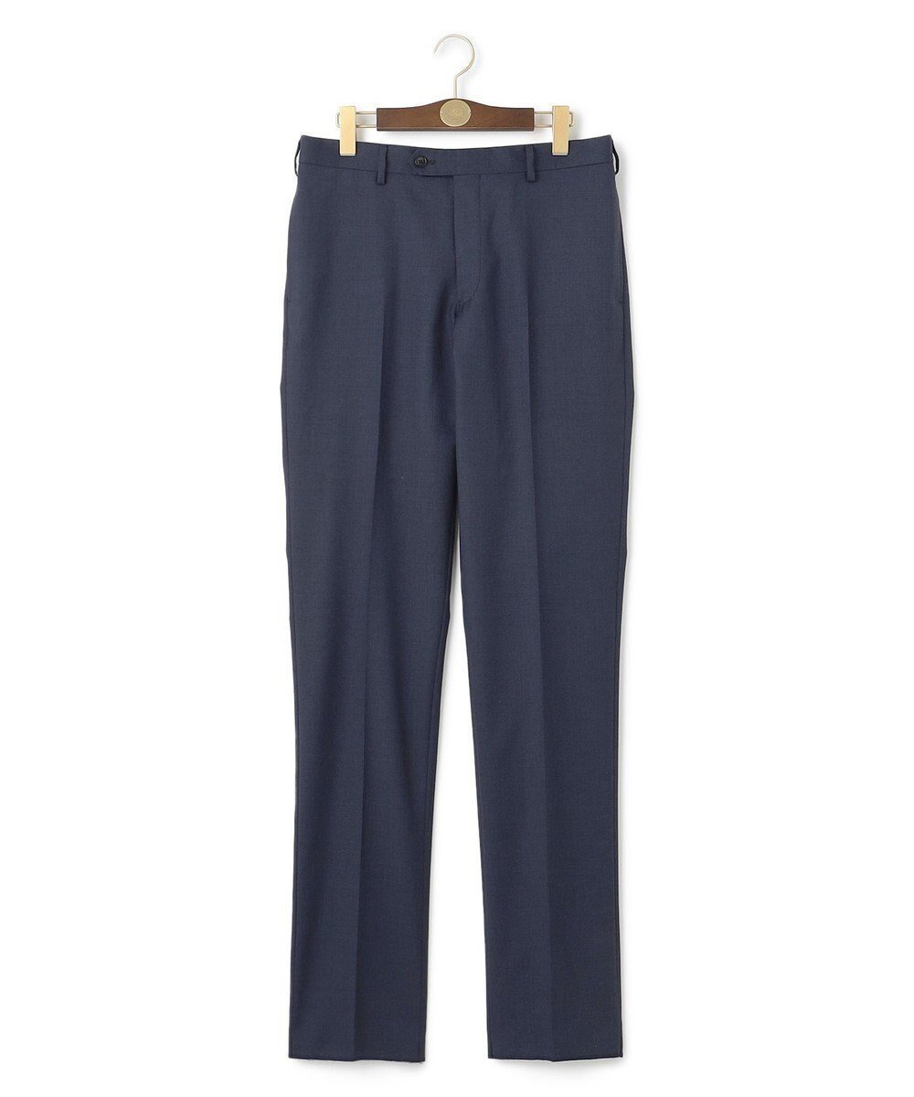 【ジェイ プレス/J.PRESS / MEN】の【J.PRESS MOVING / セットアップ対応】REDA ACTIVE スポーツツイスト スラックス インテリア・キッズ・メンズ・レディースファッション・服の通販 founy(ファニー) 　ファッション　Fashion　メンズファッション　MEN　ボトムス　Bottoms/Men　春　Spring　抗菌　Antibacterial　ストレッチ　Stretch　スポーツ　Sports　スラックス　Slacks　スーツ　Suit　セットアップ　Set Up　チェック　Check　ツイスト　Twist　定番　Standard　フィット　Fit　プレーン　Plane　モダン　Modern　無地　Plain Color　ラグジュアリー　Luxury　S/S・春夏　Ss・Spring/Summer　夏　Summer　エレガント 上品　Elegant　ダルブルー系|ID: prp329100004529536 ipo3291000000032025568