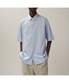 【エイトン/ATON】のGIZA BROAD ショートスリーブシャツ - UNISEX 人気、トレンドファッション・服の通販 founy(ファニー) ファッション Fashion レディースファッション WOMEN トップス・カットソー Tops/Tshirt シャツ/ブラウス Shirts/Blouses ユニセックス Unisex ワーク Work 半袖 Short Sleeve 夏 Summer 春 Spring S/S・春夏 Ss・Spring/Summer thumbnail SAX|ID: prp329100004529539 ipo3291000000032025588