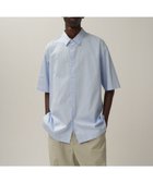 【エイトン/ATON】のGIZA BROAD ショートスリーブシャツ - UNISEX 人気、トレンドファッション・服の通販 founy(ファニー) ファッション Fashion レディースファッション Fashion for Women トップス・カットソー Cut & Sew Tops シャツ・ブラウス・オフィスカジュアル Elegant Blouses & Button-Ups ユニセックス Unisex, Genderless ワーク Workwear, Utility Style 半袖 Short Sleeve, Half Sleeve 夏 Summer 春 Spring S/S・春夏 SS, Spring/Summer, Warm Season thumbnail SAX|ID: prp329100004529539 ipo3291000000033463273