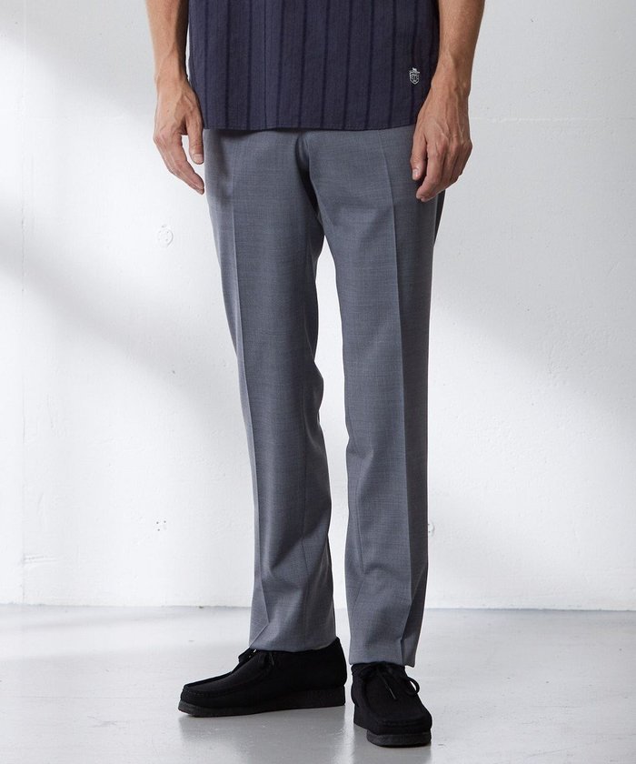 【ジェイ プレス/J.PRESS / MEN】の【PEPPIN MERINO COMFORT】プレーン スラックス / ノータック インテリア・キッズ・メンズ・レディースファッション・服の通販 founy(ファニー) https://founy.com/ ファッション Fashion メンズファッション Fashion for Men ボトムス Bottoms ウォッシャブル Machine Washable 春 Spring ストレッチ Stretch, Stretchy Fabric スマート Smart, Elegant スラックス Slacks, Dress Pants スーツ Suit, Formalwear テーパード Tapered, Tapered Pants ドレス Dress, One-Piece 定番 Standard, Basic Item プレーン Plain, Simple S/S・春夏 SS, Spring/Summer, Warm Season 再入荷 Restock / Back in Stock 夏 Summer ビジネス 仕事 通勤 Business / Work / Commuting |ID: prp329100004529540 ipo3291000000032685682