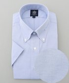 【ジェイ プレス/J.PRESS / MEN】の【PREMIUM PLEATS / 形態安定】ピンオックス 半袖シャツ / B.D. ダルブルー系|ID: prp329100004529544 ipo3291000000032633904