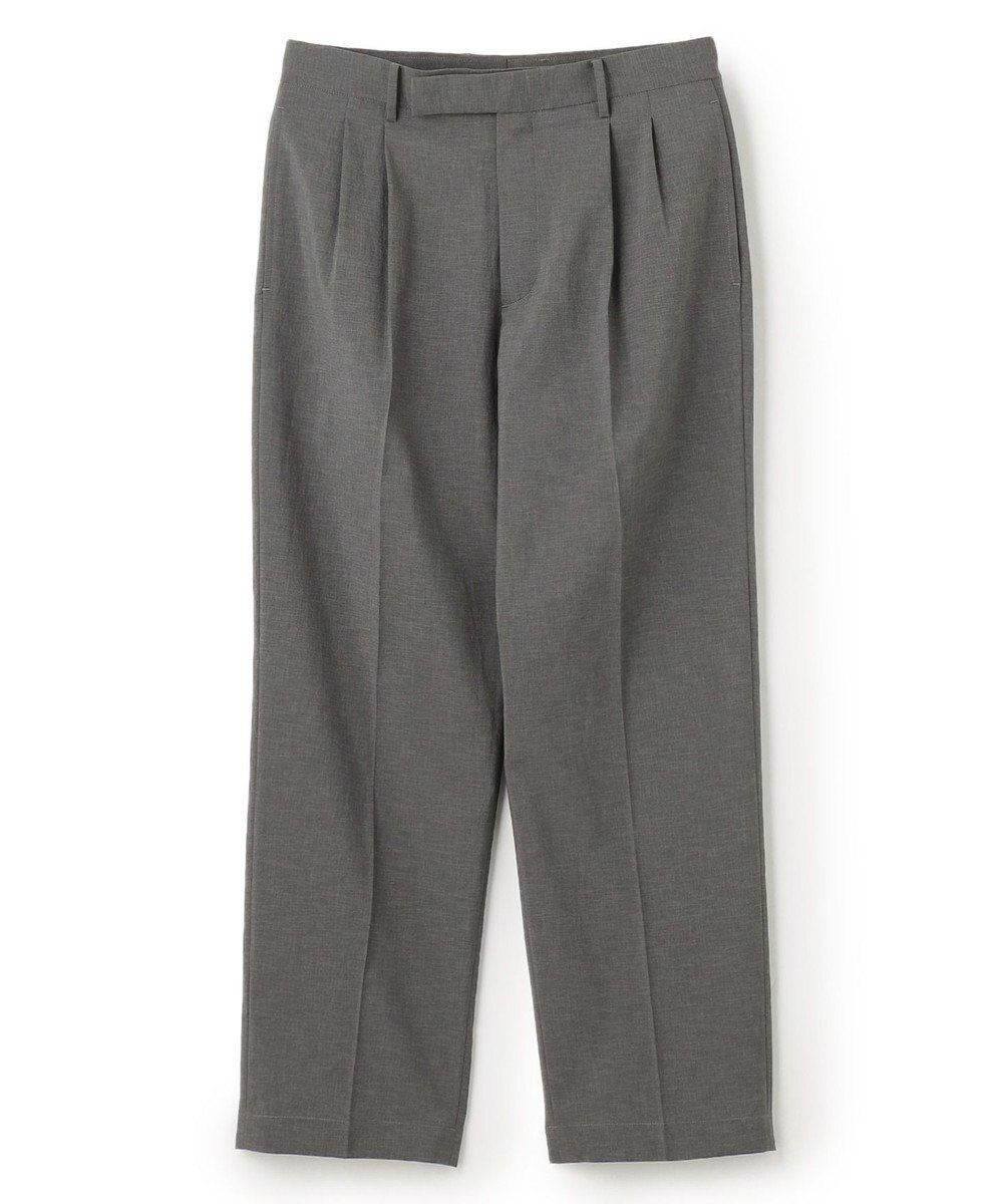 【アンフィーロ/UNFILO / MEN】のTENNEN TOUCH タックパンツ 24年春夏商品 インテリア・キッズ・メンズ・レディースファッション・服の通販 founy(ファニー) 　ファッション　Fashion　メンズファッション　MEN　ボトムス　Bottoms/Men　春　Spring　カーゴパンツ　Cargo Pants　吸水　Water Absorption　抗菌　Antibacterial　ショート　Short　ジャケット　Jacket　ストレッチ　Stretch　スラックス　Slacks　セットアップ　Set Up　ポロシャツ　Polo Shirt　S/S・春夏　Ss・Spring/Summer　夏　Summer　エレガント 上品　Elegant　グレー|ID: prp329100004529553 ipo3291000000032025645