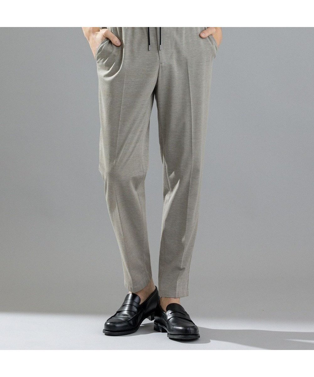 【ジョゼフ オム/JOSEPH HOMME / MEN】のハイゲージモックロディ / PEGG EASY インテリア・キッズ・メンズ・レディースファッション・服の通販 founy(ファニー) 　ファッション　Fashion　メンズファッション　Fashion for Men　ボトムス　Bottoms　ストレッチ　Stretch, Stretchy Fabric　セットアップ　Set-Up, Coordinated Outfit　テーパード　Tapered, Tapered Pants　ドローコード　Drawcord, Drawstring Cord　ポケット　Pocket, Pocket Detail　ループ　Loop, Loop Knit　レギュラー　Regular, Standard Fit　夏　Summer　春　Spring　S/S・春夏　SS, Spring/Summer, Warm Season　ライトグレー系|ID: prp329100004529555 ipo3291000000033440188