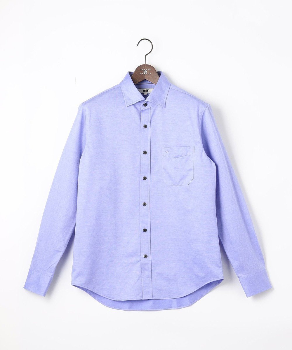 【ジョセフ アブード/JOSEPH ABBOUD / MEN】の【ストレッチで快適な着心地・イージーケア】ジャージー シャツ インテリア・キッズ・メンズ・レディースファッション・服の通販 founy(ファニー) ファッション Fashion メンズファッション Fashion for Men トップス・カットソー Cut & Sew Tops メンズシャツ Shirts ウォッシュ Washed Finish ストレッチ Stretch, Stretchy Fabric ポケット Pocket, Pocket Detail 夏 Summer S/S・春夏 SS, Spring/Summer, Warm Season A/W・秋冬 Autumn/Winter サックスブルー系|ID: prp329100004529558 ipo3291000000033640143